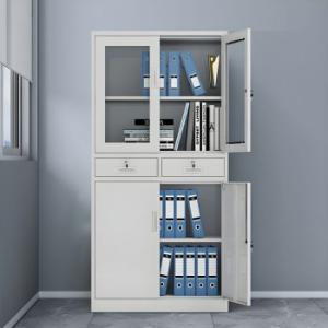 2-Door Metallic Office Cabinet 