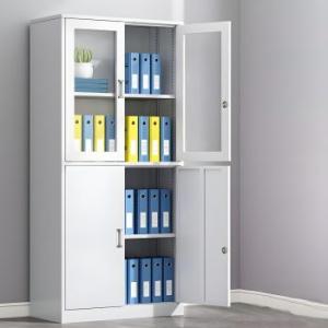 2-Door metallic office cabinet 