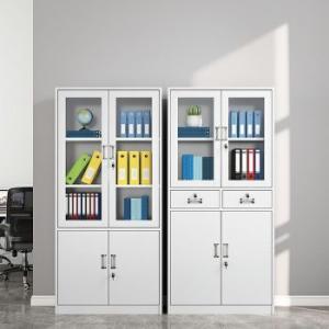 2-Door metallic office cabinet 