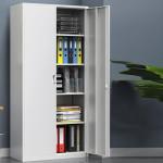 2-Door Metallic Office Cabinet 