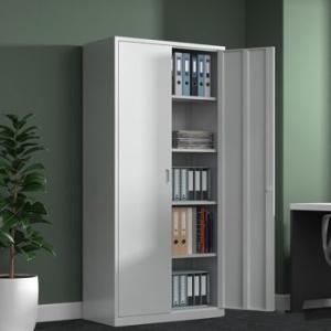 2-Door Metallic Office Cabinet 