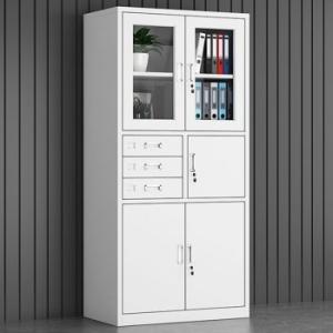 2-Door Metallic Cabinet with Safe 