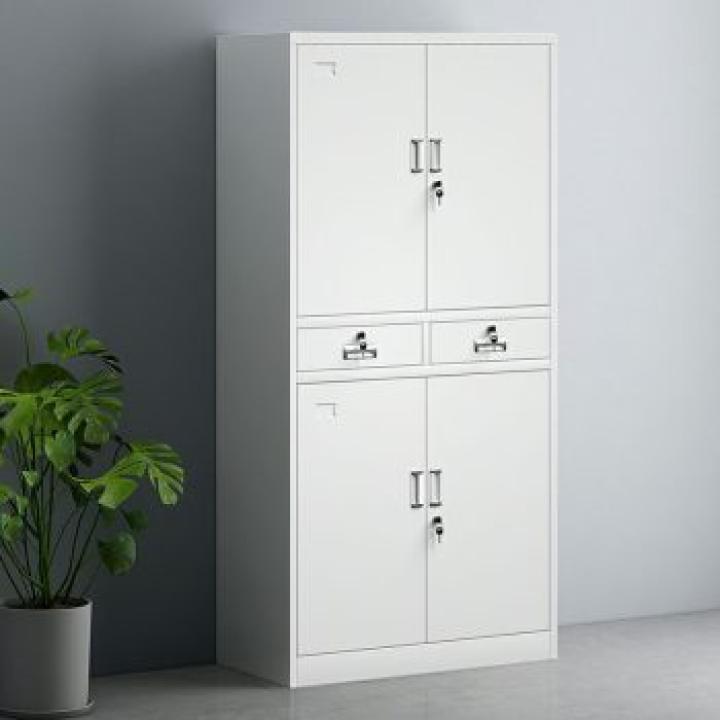 4-Door Metallic Office Cabinet 