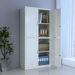4-Door Metallic Office Cabinet 