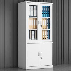 2-Door Metallic Office Cabinet 
