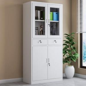 2 Door metallic office cabinet 