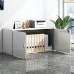 2-Locker steel office cabinet 