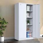 2-Door metallic office storage cabinet 