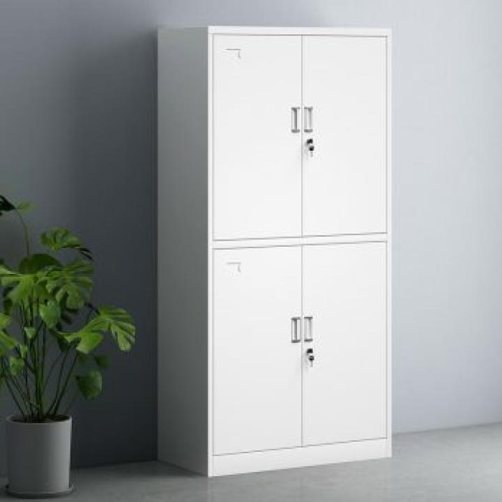 4-Door metallic office cabinet 
