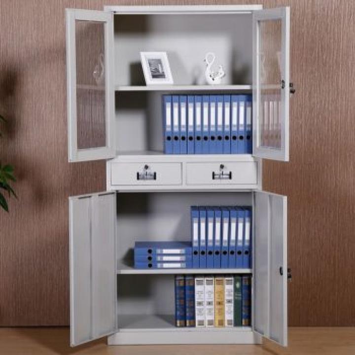 2-Door metallic office cabinet 