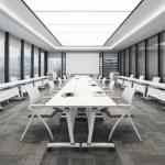 120cm Foldable Movable Training Table 