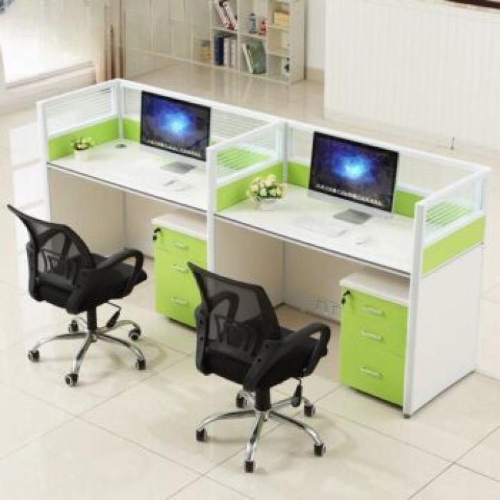 2- Way Modern Modular Office Workstation 