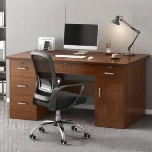 120cm Brown Studying Desk with Storage 