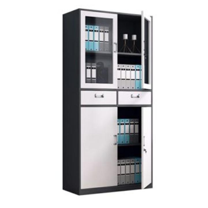 2-Door metallic office cabinet 