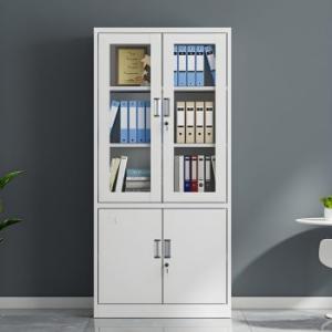 2-Door Metallic Office Cabinet 
