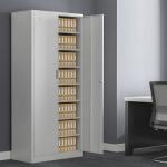 2-Door metallic office cabinet 