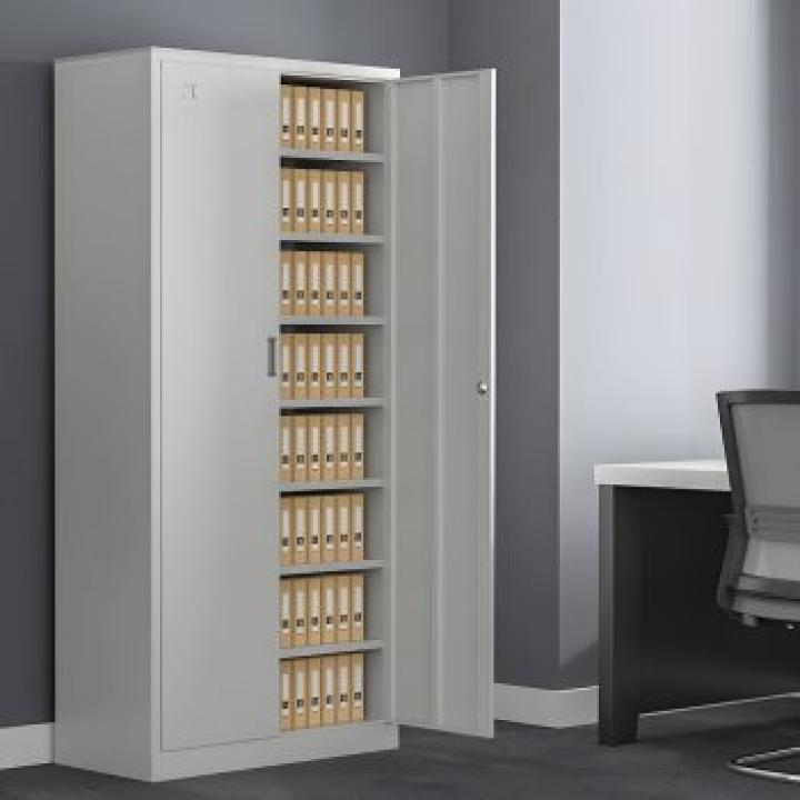 2-Door metallic office cabinet 