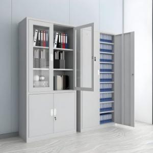 2-Door metallic office cabinet 