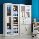 2-Door metallic office cabinet 