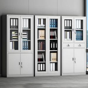 2-Door metallic office cabinet 