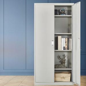 2-Door metallic office cabinet 