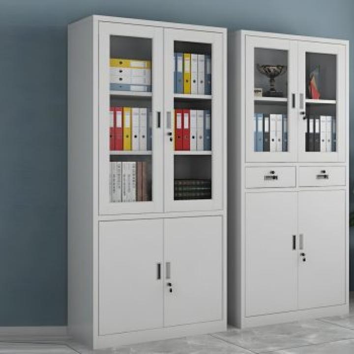 2-Door metallic office cabinet 