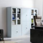2-Door metallic office cabinet 