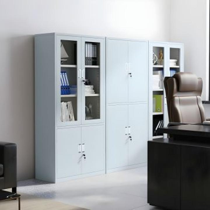 2-Door metallic office cabinet 