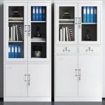 2 Door metallic office cabinet 