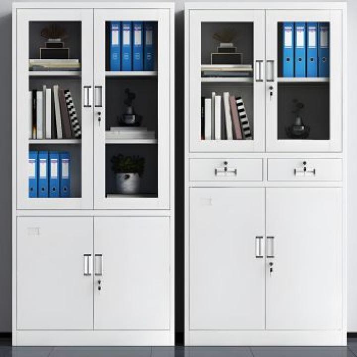 2 Door metallic office cabinet 
