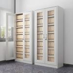 2 Door metallic storage office cabinet 