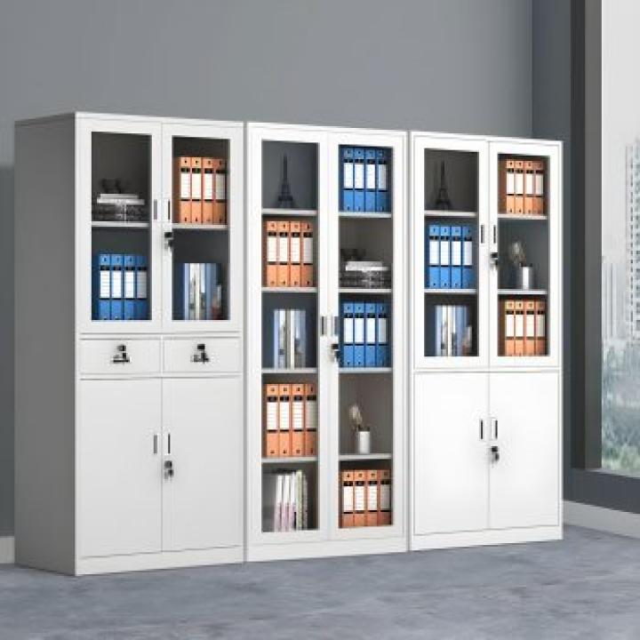 2-Door metallic office cabinet 