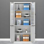 2-Door Metallic Office Cabinet 