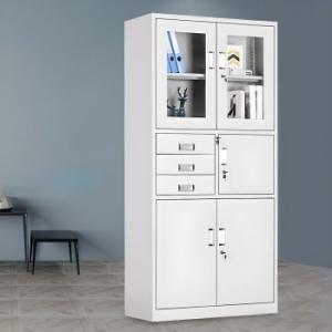Double door metallic safe cabinet 