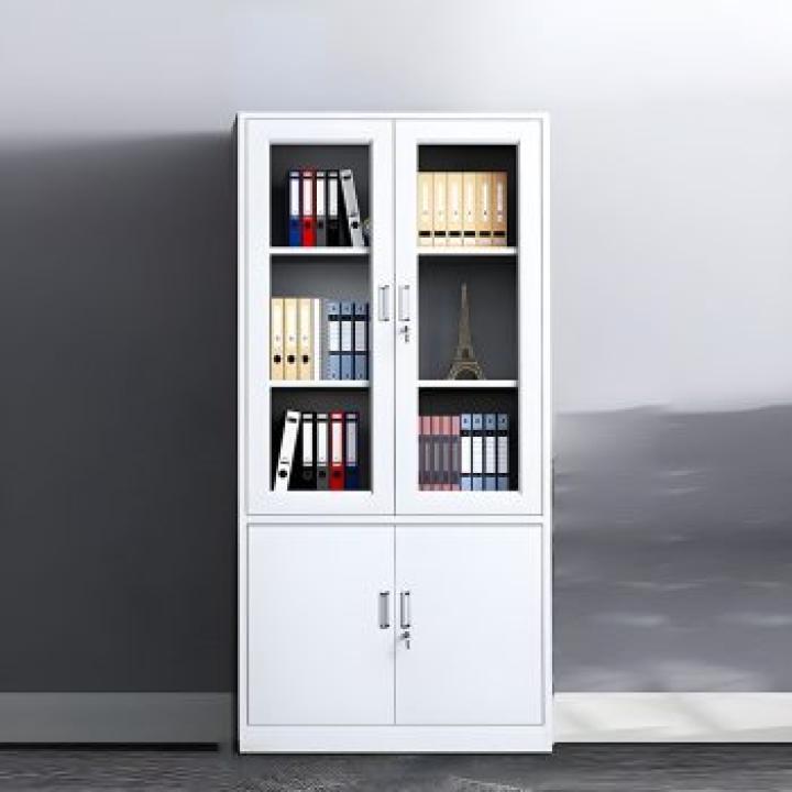 2-Door office metallic storage cabinet 
