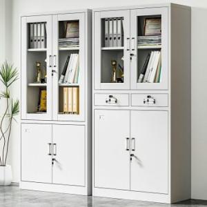 2-Door office metallic storage cabinet 