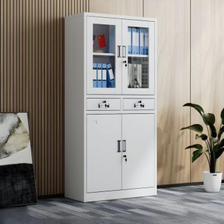 2 Door metal storage cabinet 