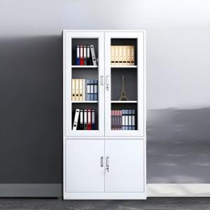 2-Door Metallic Office Cabinet 