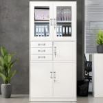 2-Door Metallic Office Safe Cabinet 