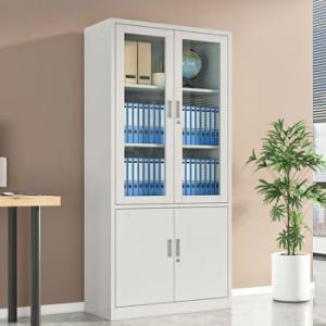2-Door metallic office cabinet 