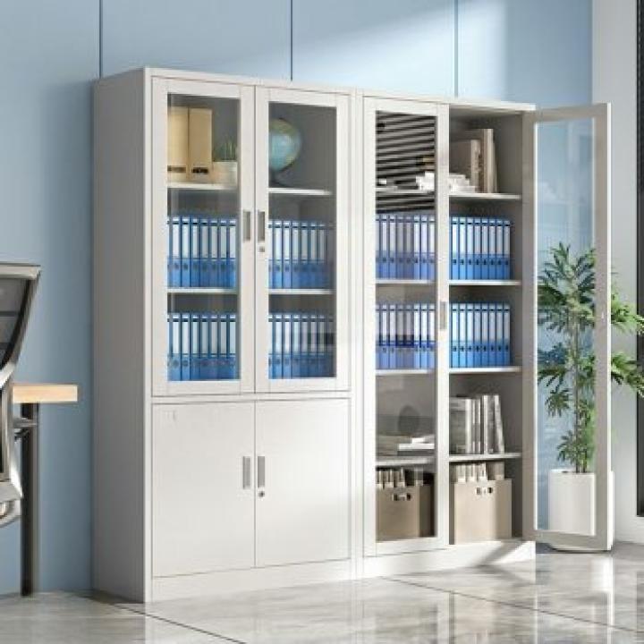 2-Door metallic office cabinet 