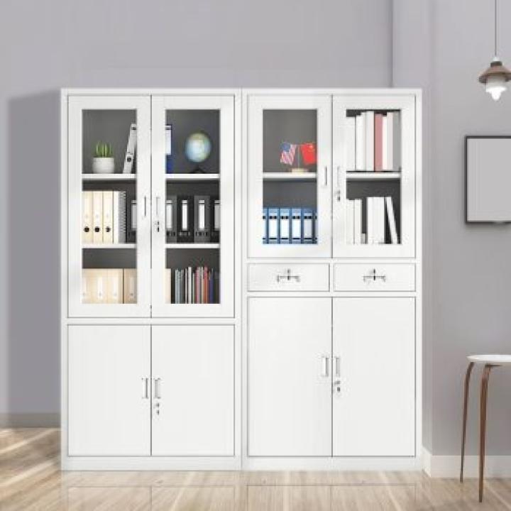 2-Door Metallic Office Cabinet 