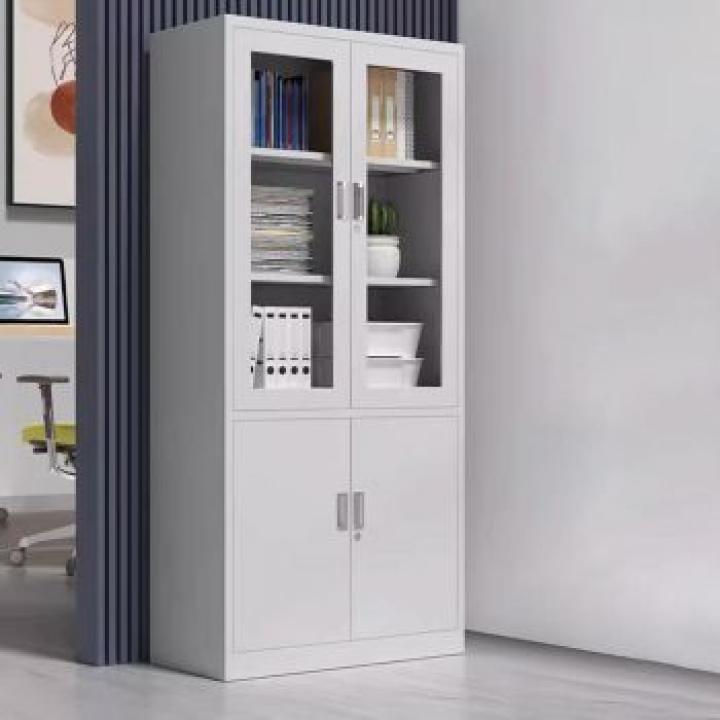 2-Door Metallic Office Cabinet 