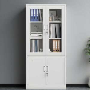 2-Door Metallic Office Storage Cabinet 