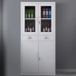 2-Door Metallic Office Cabinet 