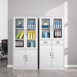 2-Door Metallic Office Cabinet 