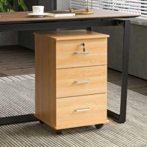 3-Drawer Lockable Mobile Pedestal 