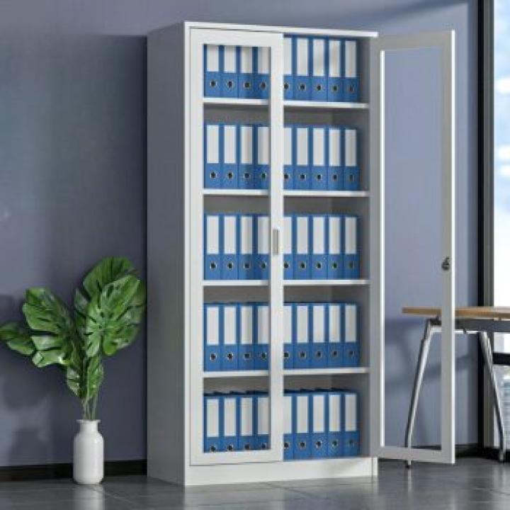 2 Door full-glass display cabinet 