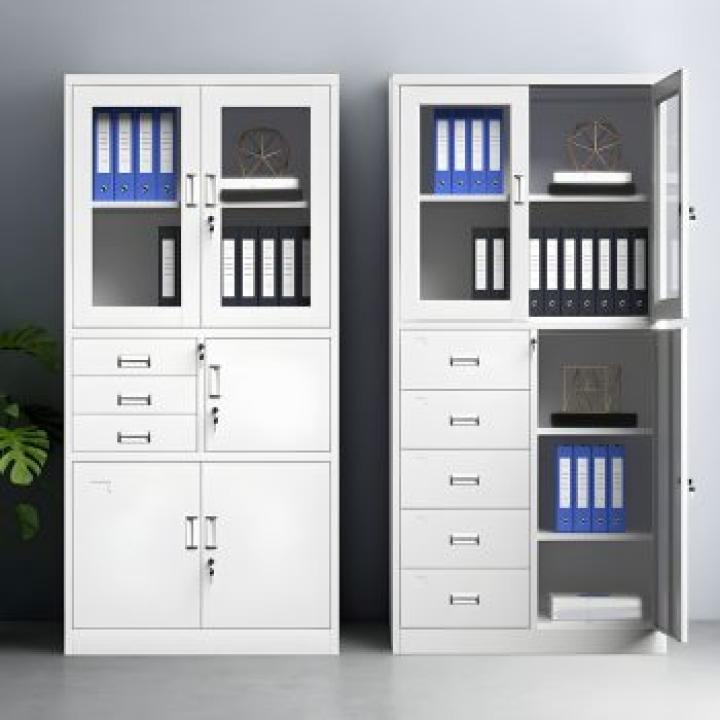 2-Door metallic Filing Office Cabinet 