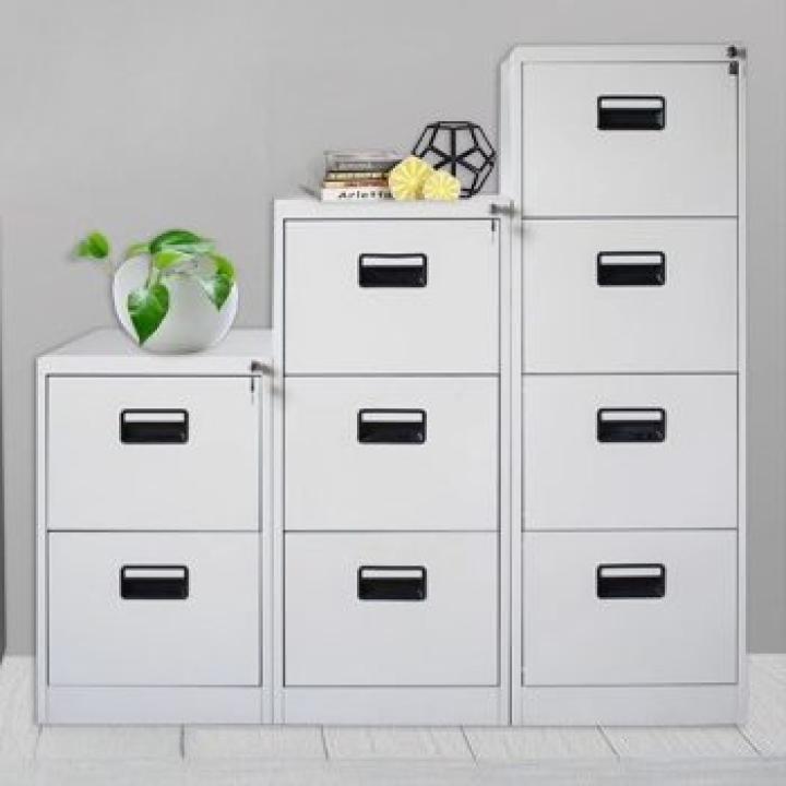 4-Drawers steel office cabinet 